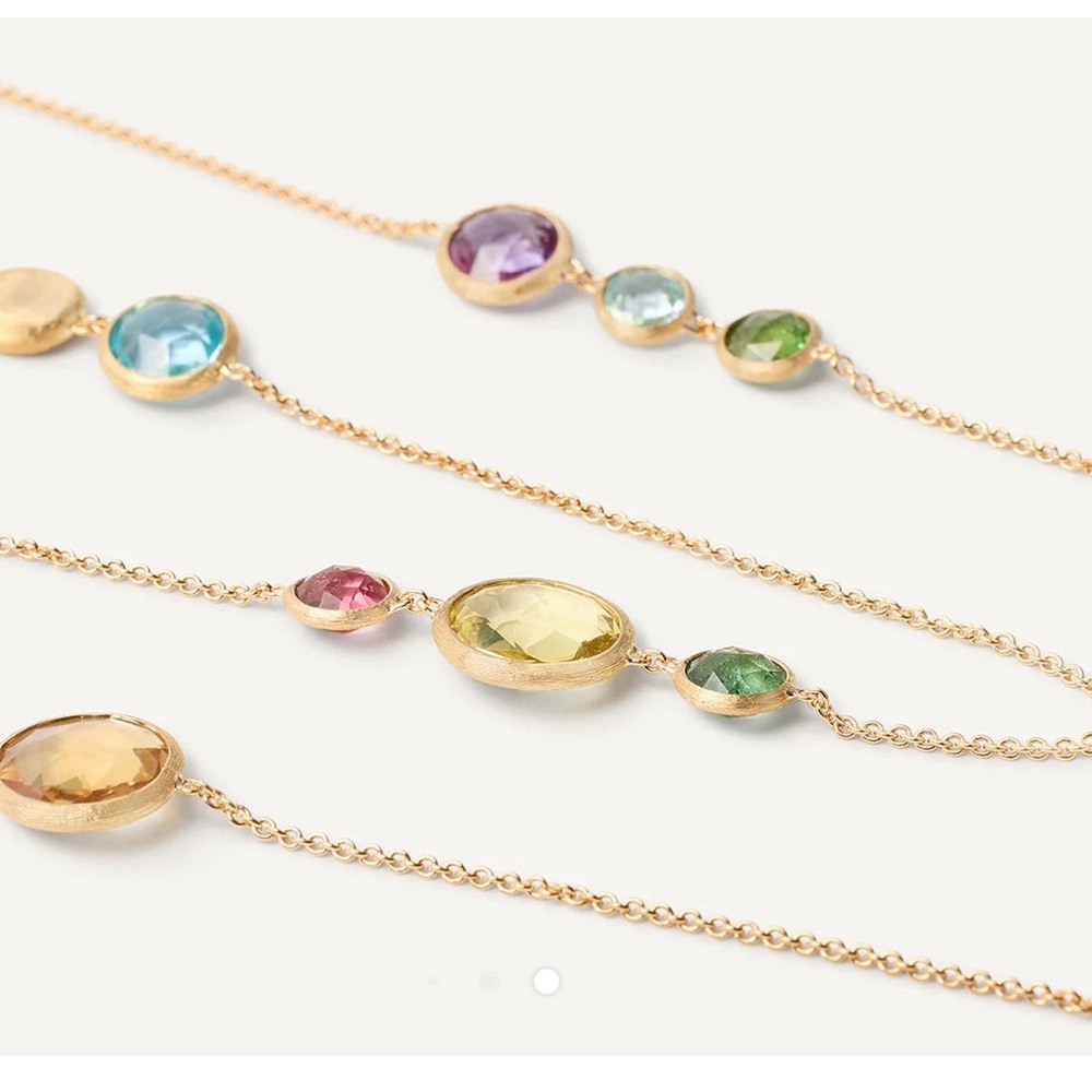 Marco Bicego Jaipur mixed gemstone necklace